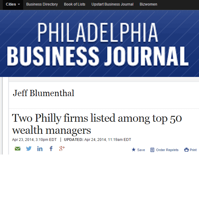 Philadelphia Business Journal Logo